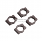 Wholesale FU060 12mm removable aluminum tube clamps/clips for Aircraft, Qu