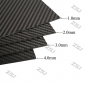 Wholesale FCRP001 400x500mm X 0.5mm 100%/full/pure twill matte finished ca